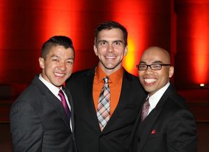 Christopher Mai, Derek Stratton and Rob Laqui @ BroadwayWorld Christopher Mai, Derek Stratton and Rob Laqui Photo