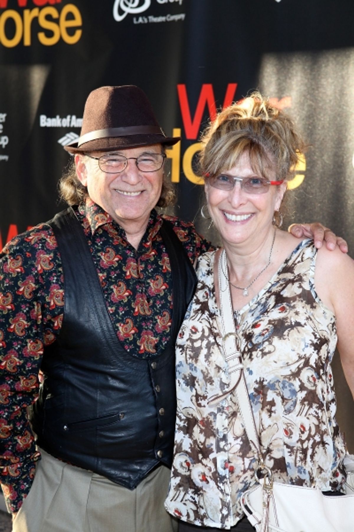 Joel Zwick and wife Candice Zwick at 