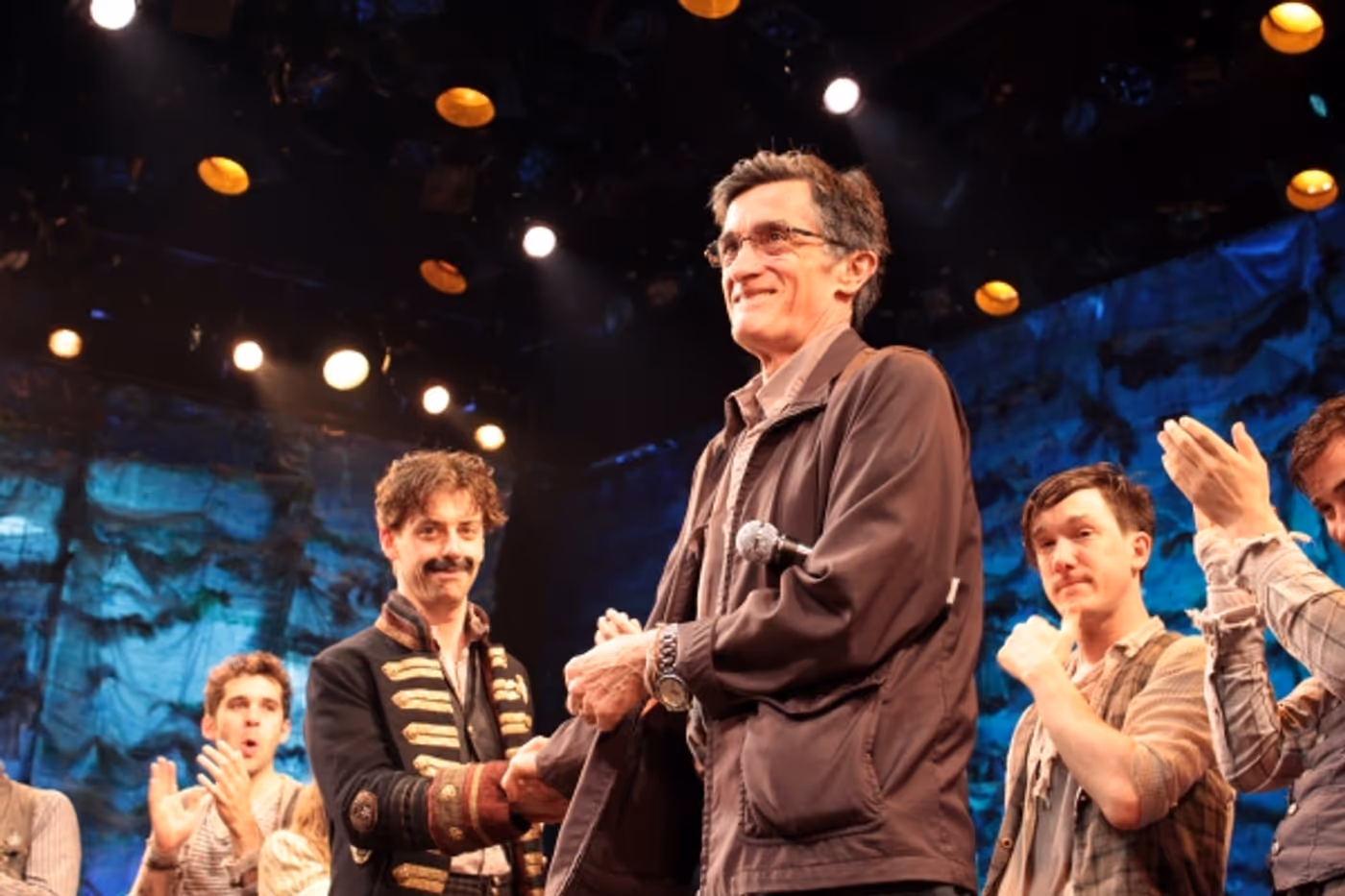 Photo Coverage: An Emotional and Funny Farewell to Christian Borle from PETER AND THE STARCATCHER Image
