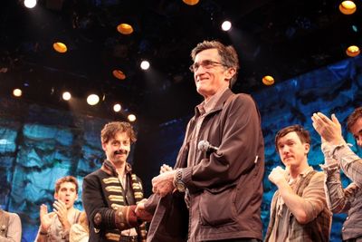 Christian Borle, Roger Rees Photo