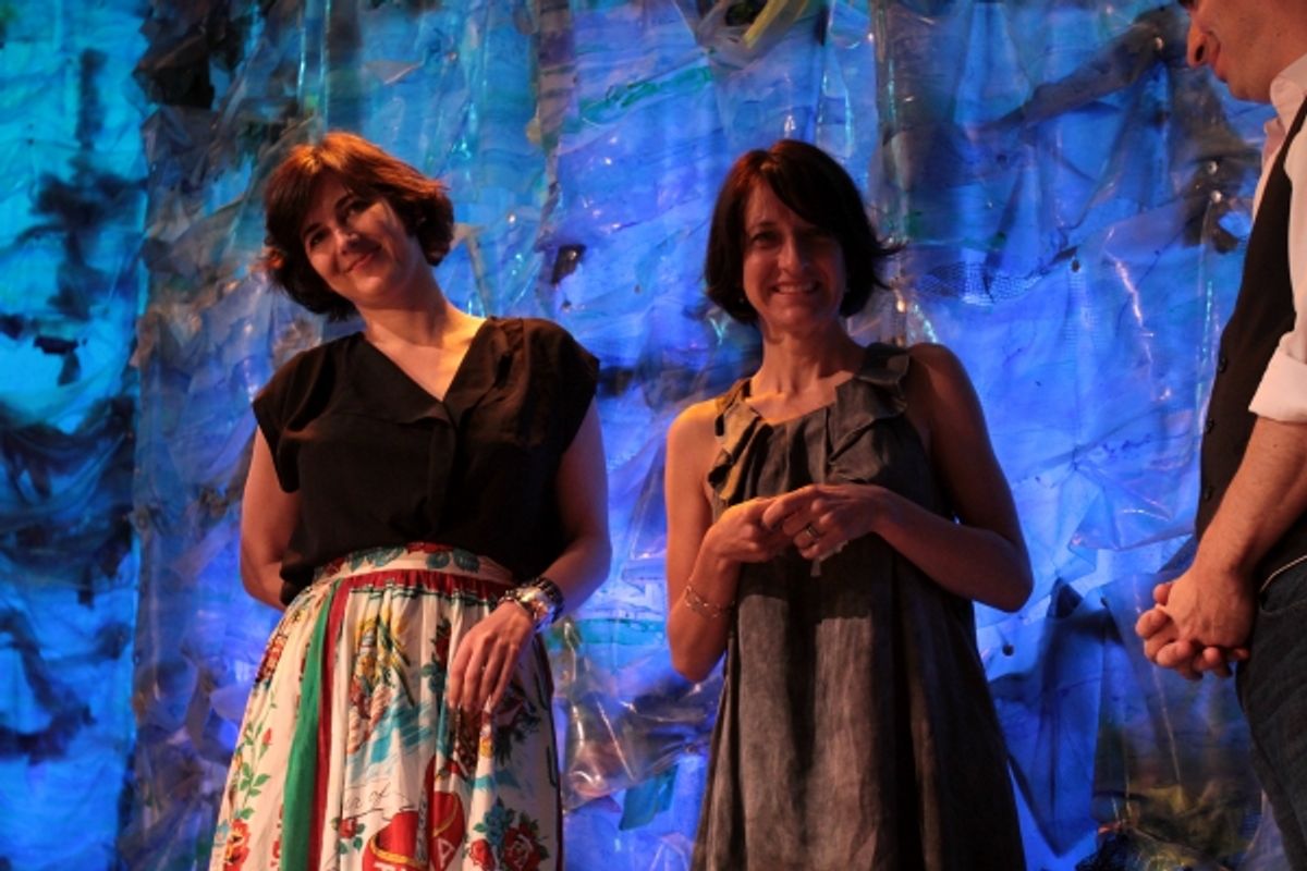 Paloma Young, Donyale Werle at 