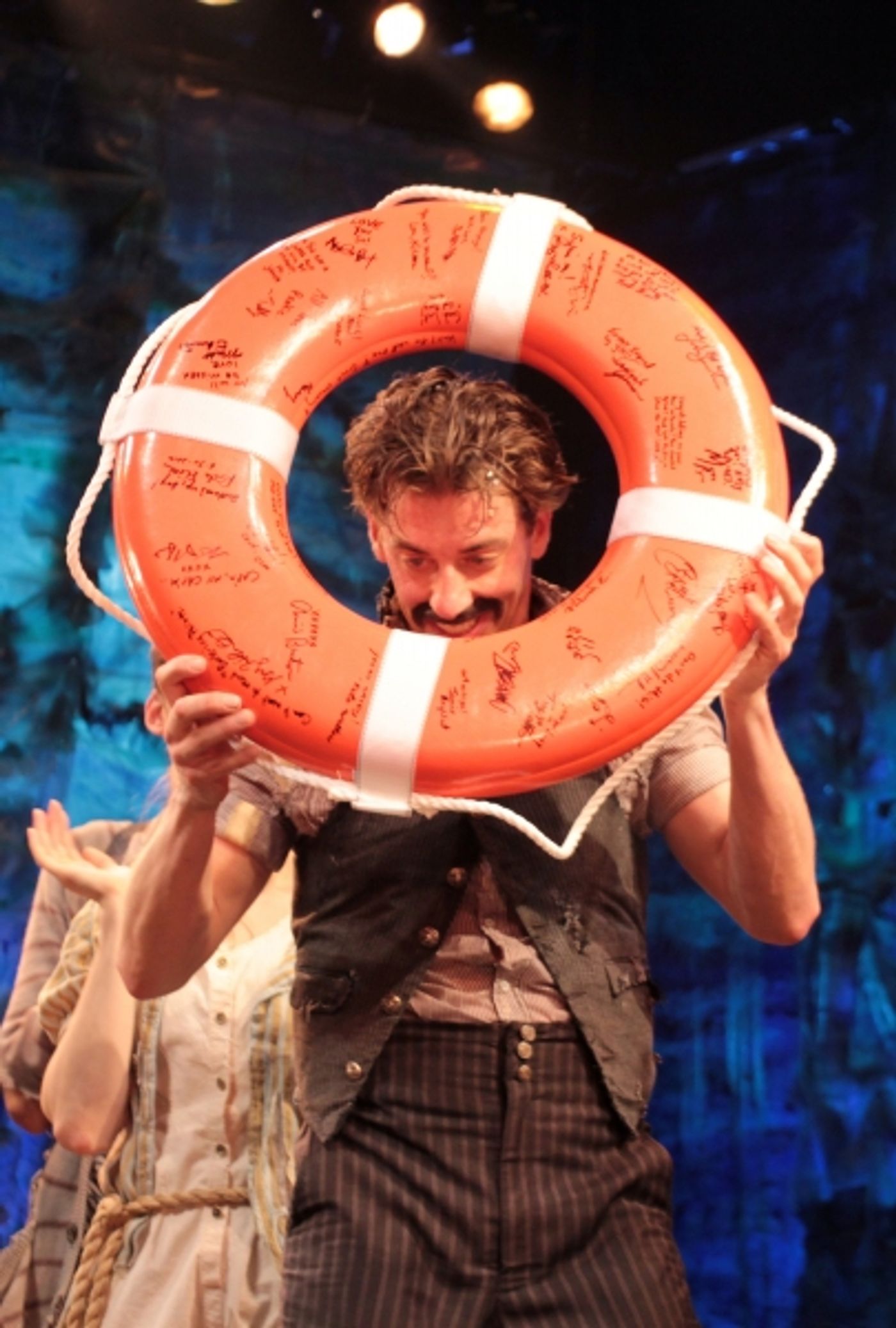 Photo Coverage: An Emotional and Funny Farewell to Christian Borle from PETER AND THE STARCATCHER Image
