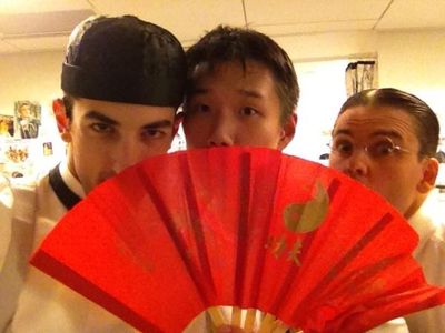 ANYTHING GOES' Brandon Rubendall, Daniel J. Edwards and Robert Creighton Photo