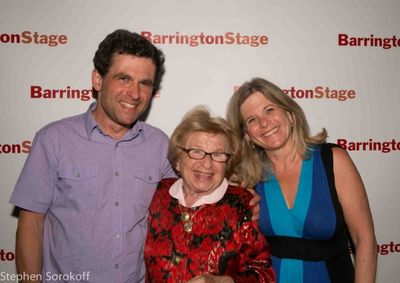 Dr. Ruth & children Joel & Miriam Photo