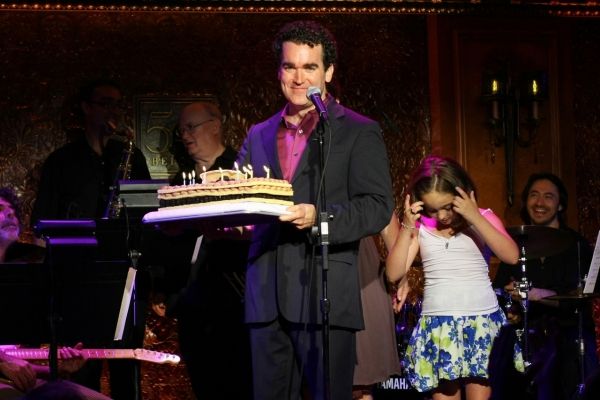 Photo Flash: Brian d'Arcy James Celebrates Birthday at 54 Below with Julia Murney, Family & More  Image
