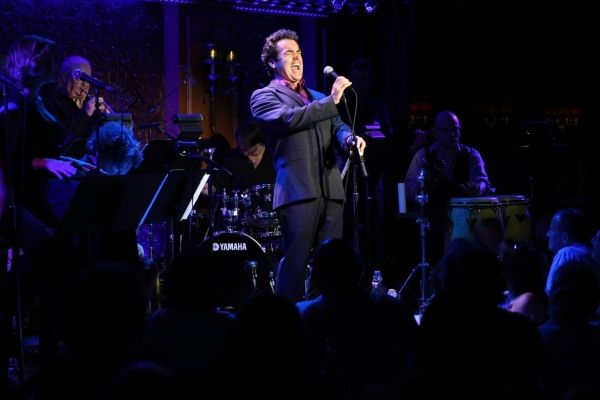 Photo Flash: Brian d'Arcy James Celebrates Birthday at 54 Below with Julia Murney, Family & More  Image
