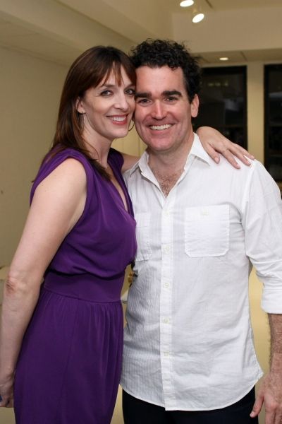 Julia Murney & Brian d'Arcy James Photo