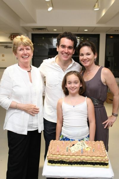 Photo Flash: Brian d'Arcy James Celebrates Birthday at 54 Below with Julia Murney, Family & More  Image