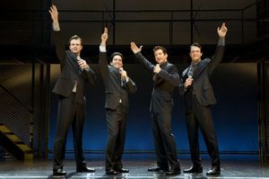 Quinn VanAntwerp, John Lloyd Young, Andy Karl, Matt Bogart @ BroadwayWorld Quinn VanAntwerp, John Lloyd Young, Andy Karl, Matt Bogart Photo