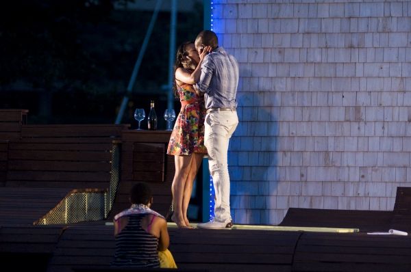 Ali Ahn and Will Jackson Harper  Photo