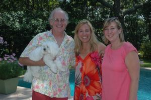 John Landes and Lola,&nbsp;Tracy Mitchell and Jessica Lemire Photo