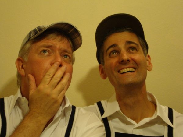 THE DADZ of Pride River: Miles Phillips [Kevin Kelly-Kennedy] & Brian Linden [Kenny K Photo