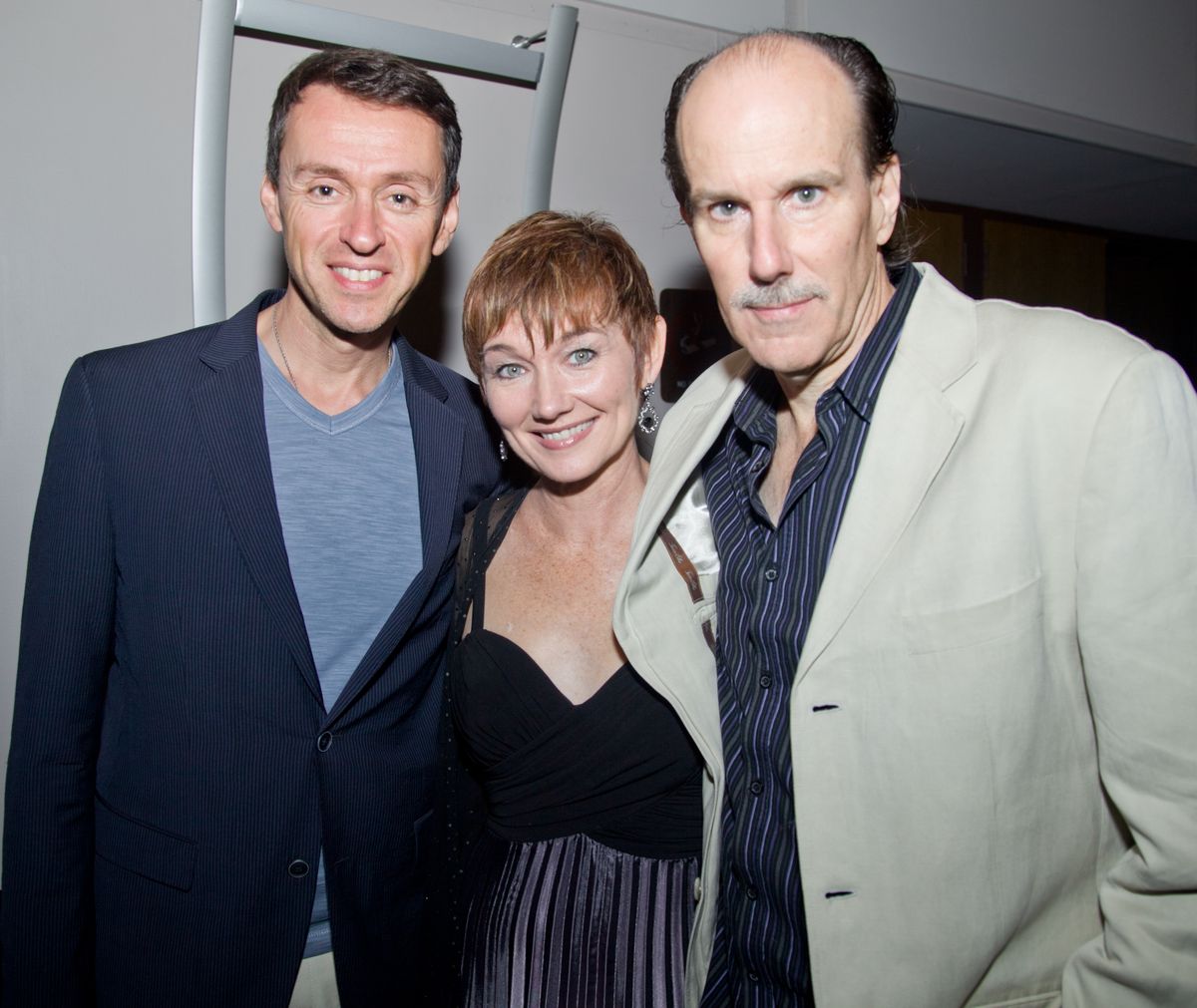 Andrew Lippa, Lari White, and Craig Carnelia at 