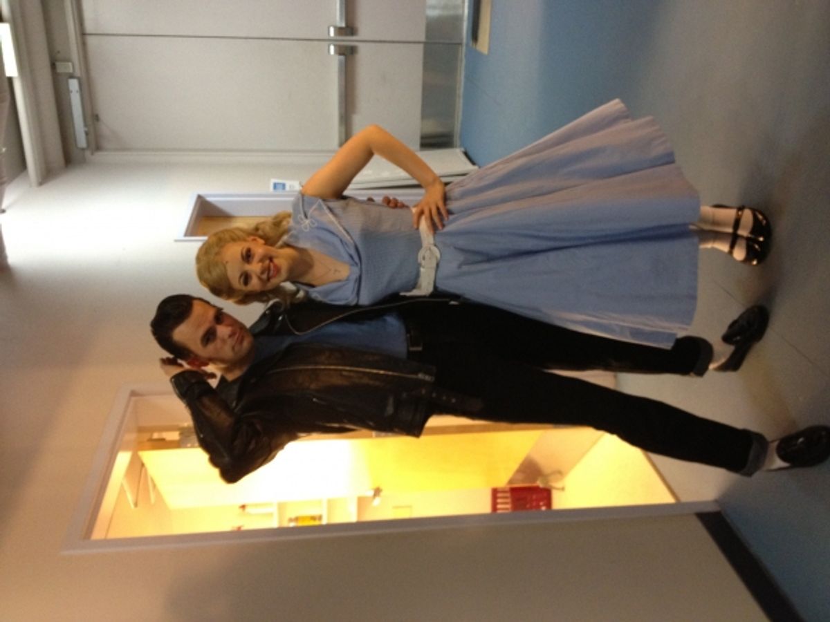 Brandon Albright and Kirsten Scot at 