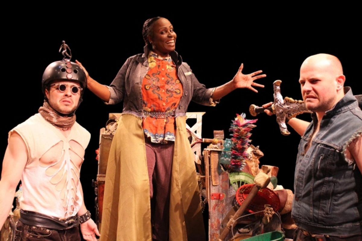 Pictured L-R are Bud (Ross Bautsch), Zetta (Tamara Siler), and Coke (David Wald). at 