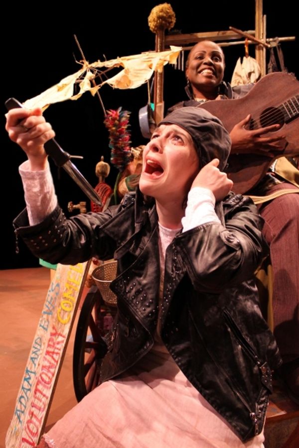 Pictured L-R are Jo-Jo (Beth Lazarou) and Zetta (Tamara Siler). Photo