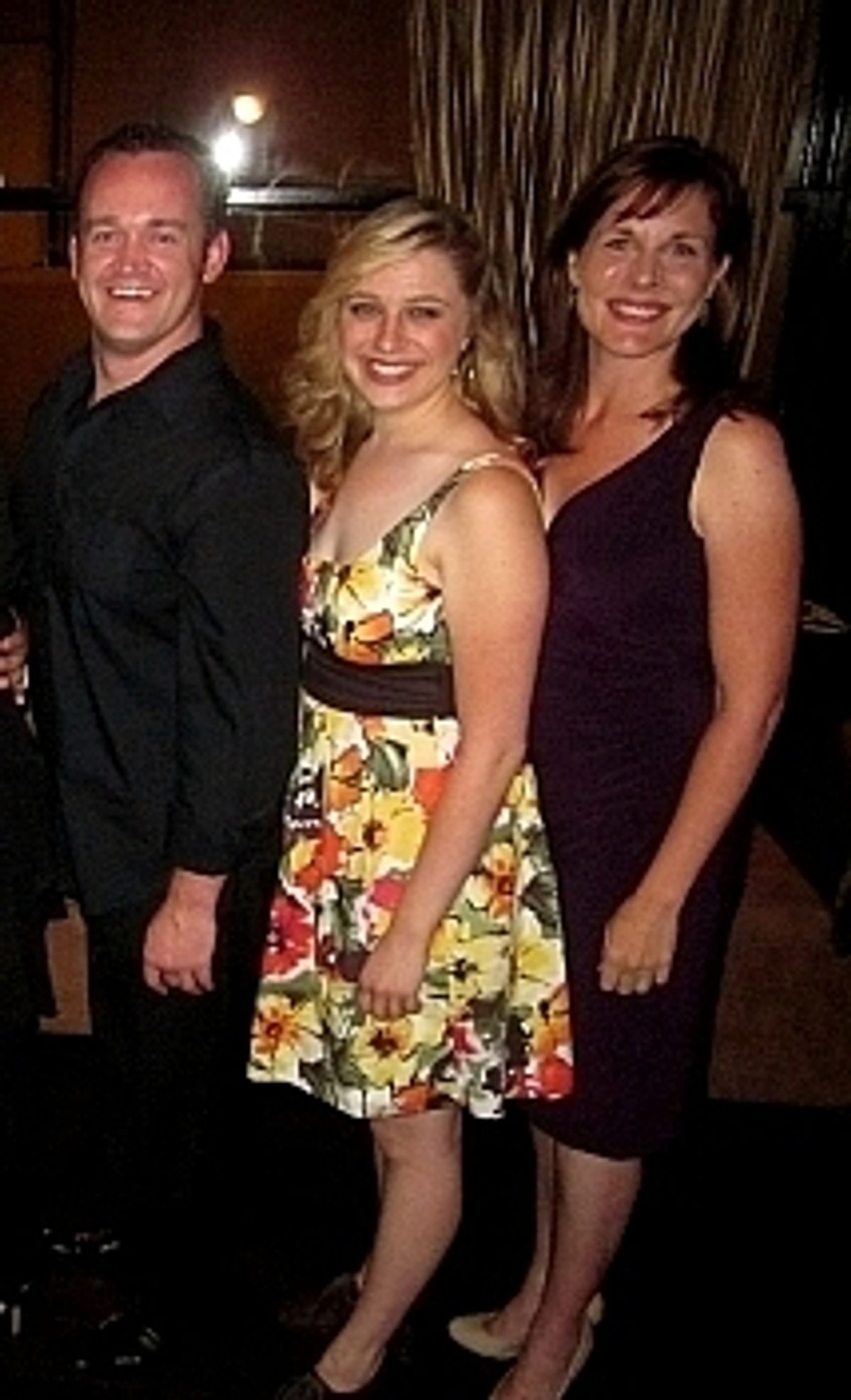 Dennis Kyle, Chelsea Emma Franko, Kim Huber at 