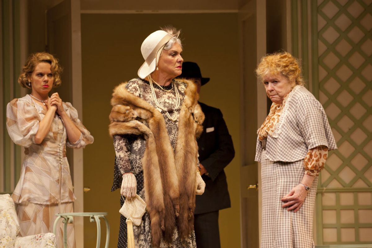 Amy Spanger, Tyne Daly, and Marylouise Burke at 