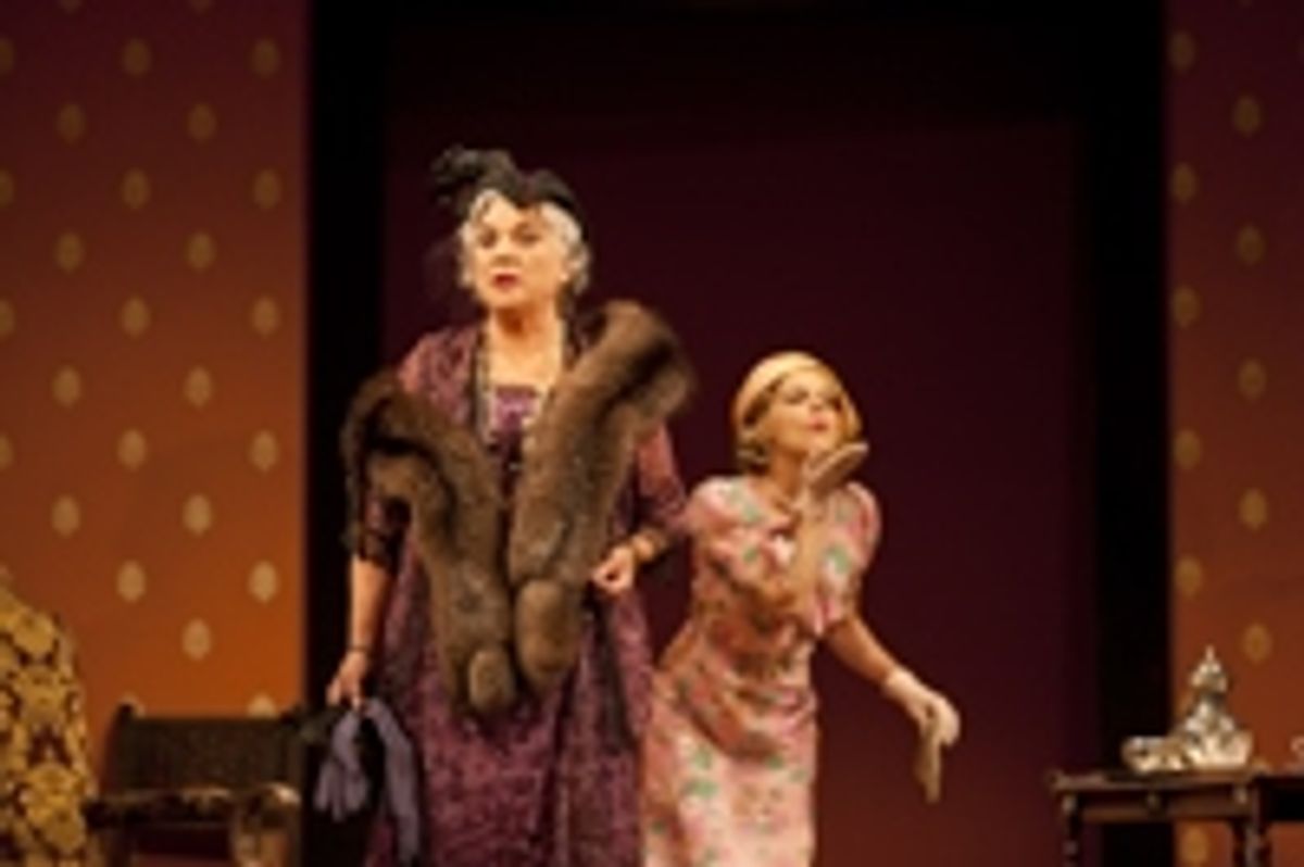 Tyne Daly and Amy Spanger at 