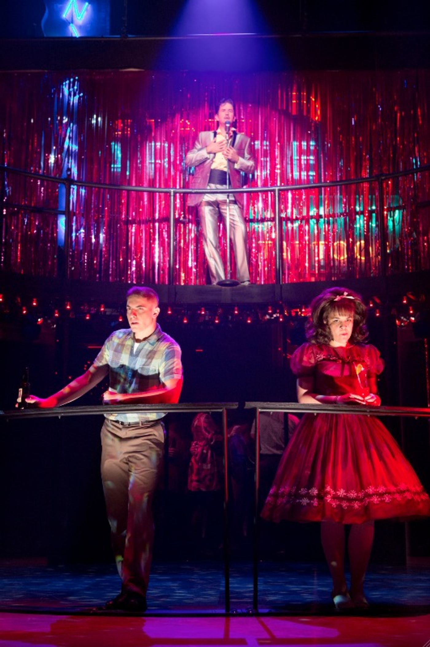 Photo Flash: First Look at Nick Blaemire, Lindsay Mendez et al. in Second Stage Theatre's DOGFIGHT  Image