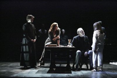 Manoel Felciano, Brooke Shields, Harry Groener and Emily Yetter Photo