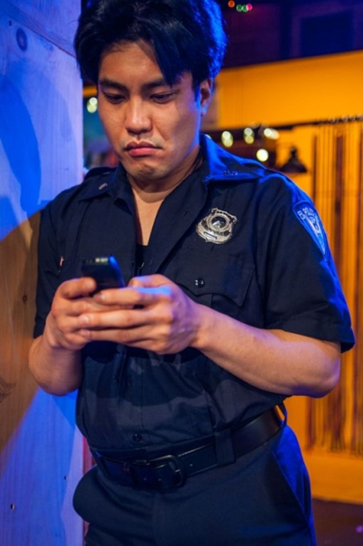 Edgar Eguia as Cop 1 at 