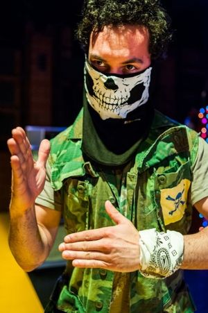 Reuben Barsky as Protester @ BroadwayWorld Reuben Barsky as Protester Photo