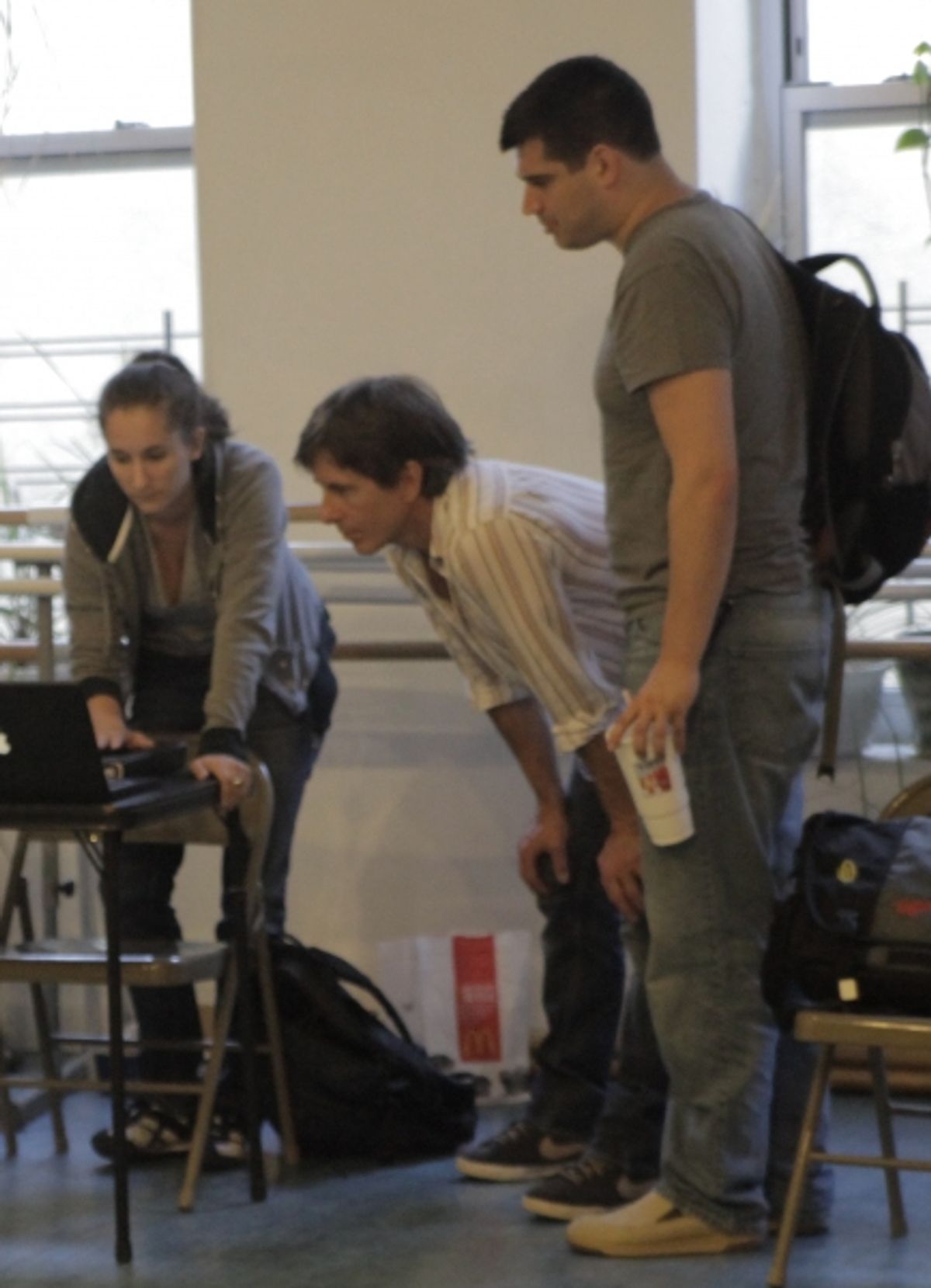 Julie Devore, Michael Berry and Riley Thomas at 