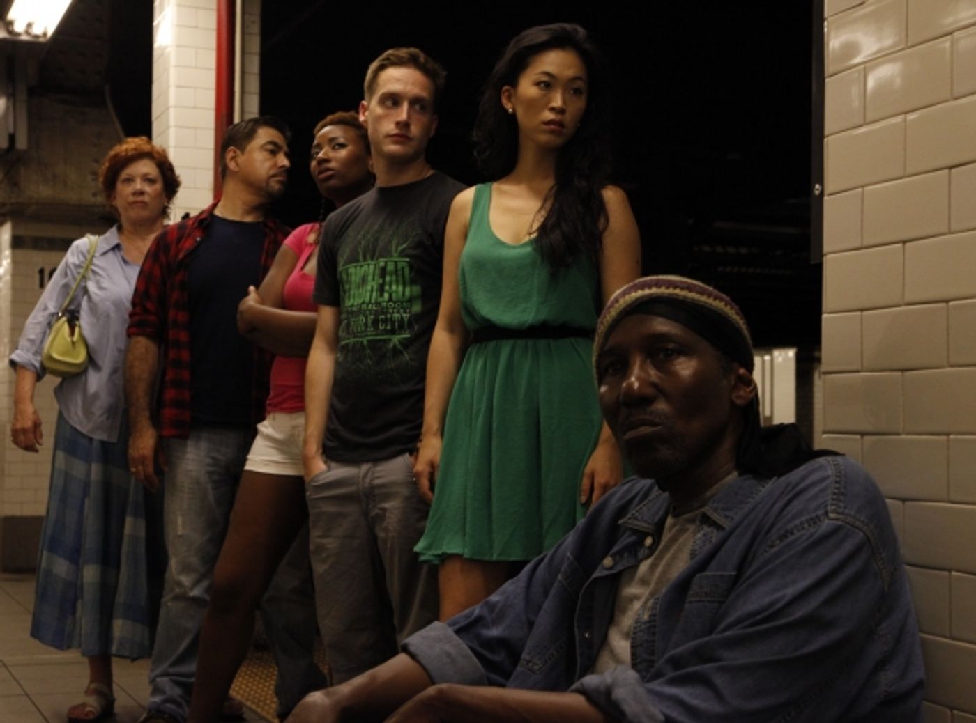 Photo Flash: Danny Bolero, Mel Johnson Jr. et al. in Rehearsal for NYMF's STUCK  Image