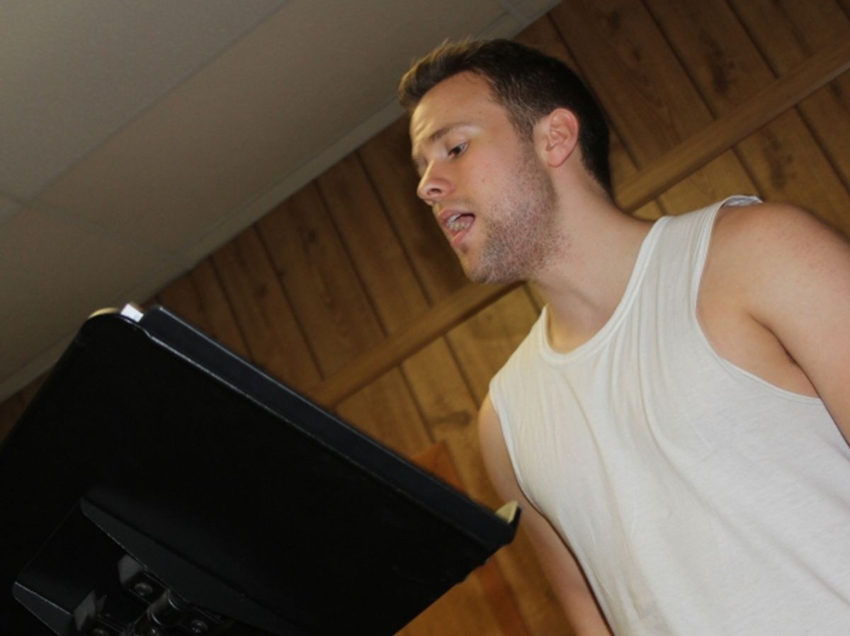Bart Mather at Liars & Believers' LE CABARET GRIMM in Rehearsal for NYMF