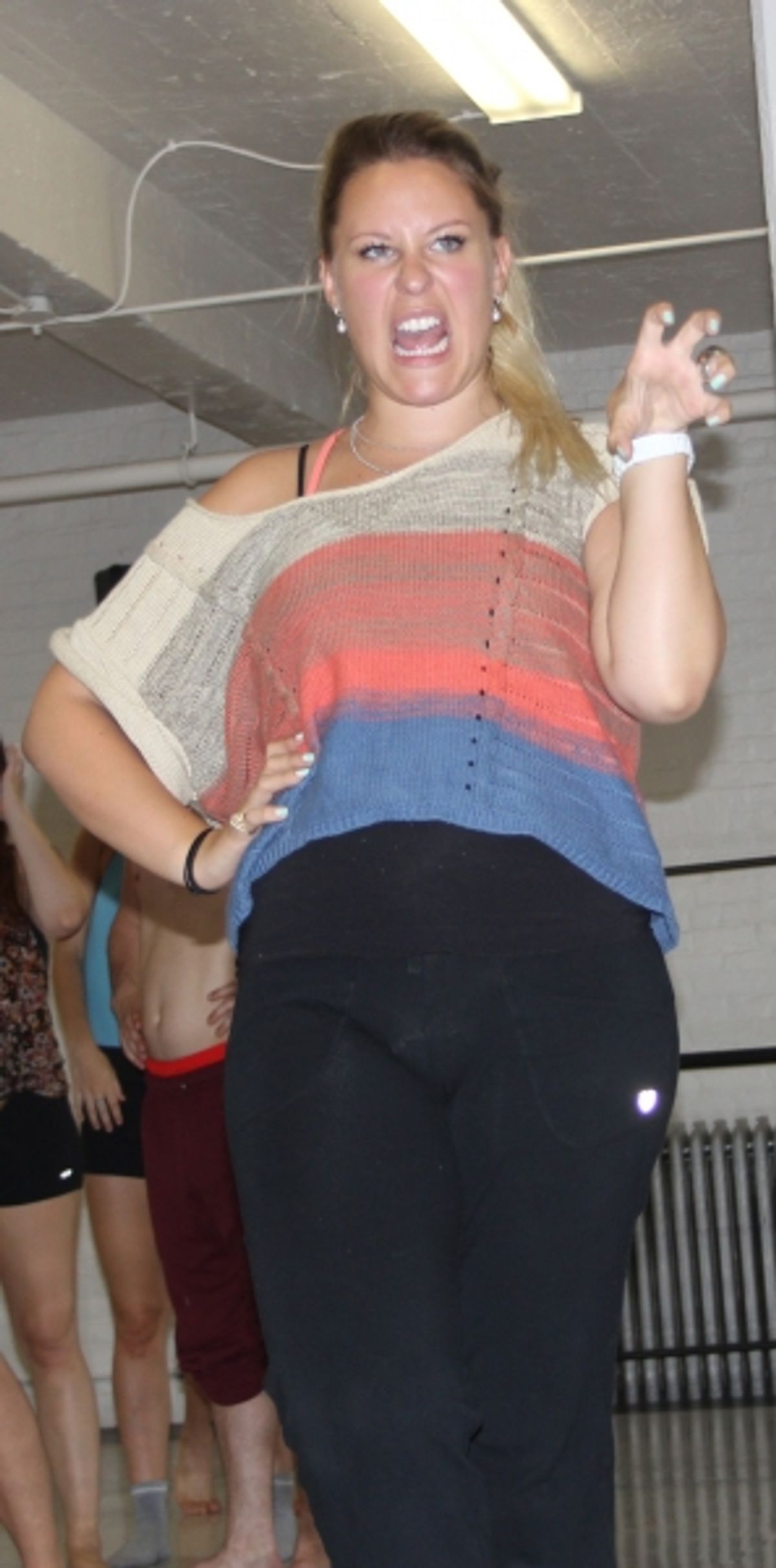Haley Selmon at Liars & Believers' LE CABARET GRIMM in Rehearsal for NYMF