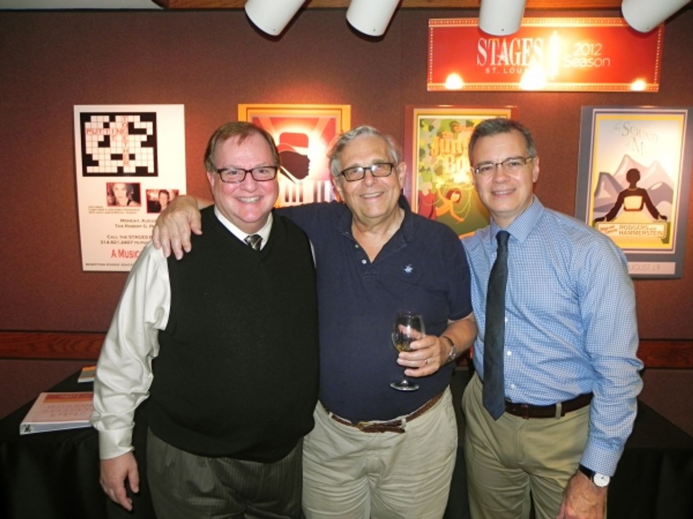 Photo Flash: Richard Maltby Jr. Visits STAGES St. Louis' AIN'T MISBEHAVIN'  Image