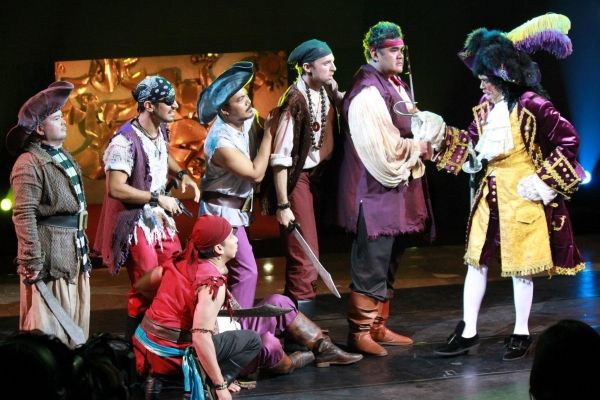 PETER PAN's Hans Eckstein, Robie Zialcita, Meynard Penalosa, Reymund Domingo, Edward  Photo
