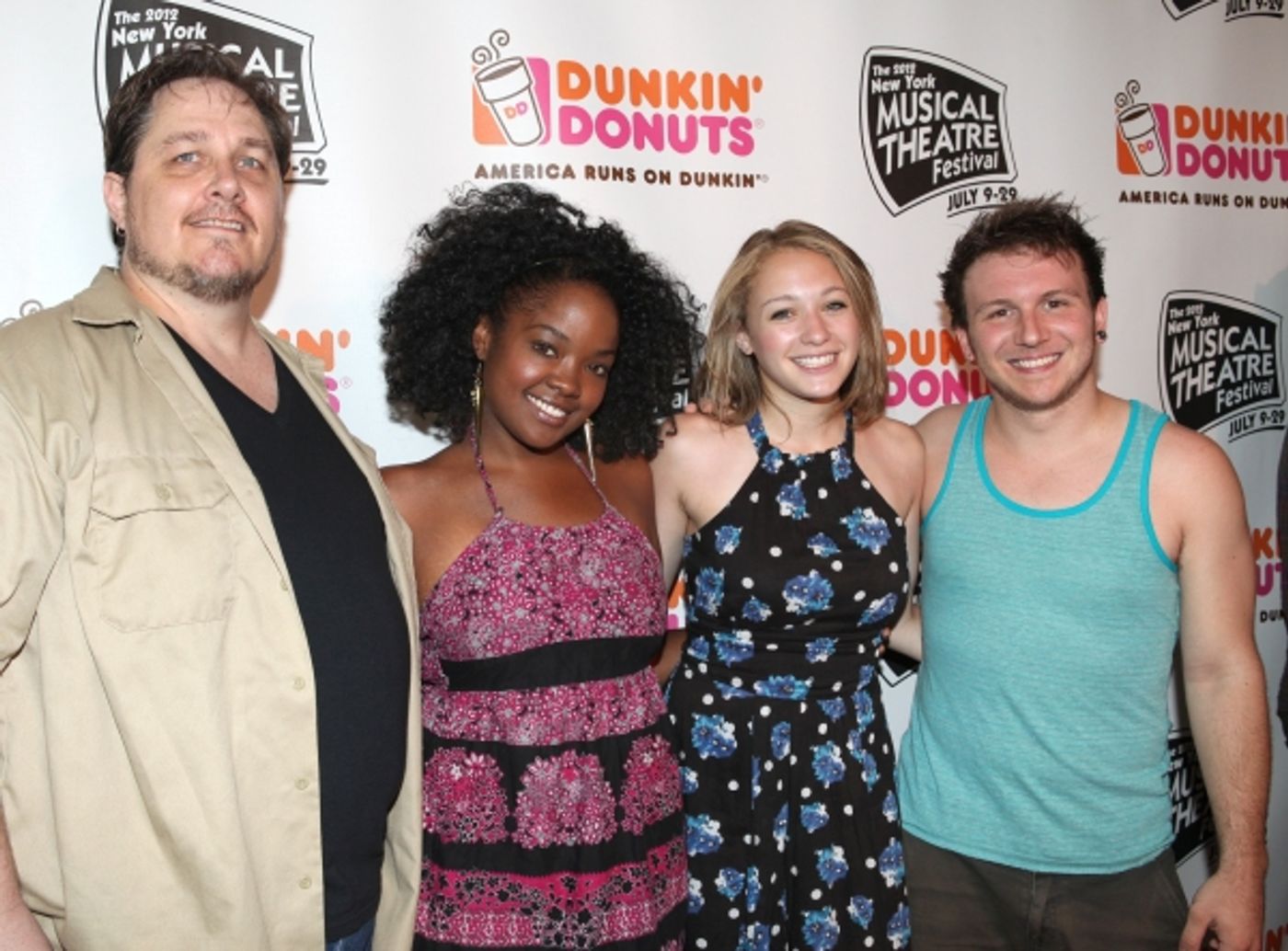 Photo Coverage: Corbin Bleu, Jeremy Kushnier et al. Backstage at the NYMF Preview Performance!  Image