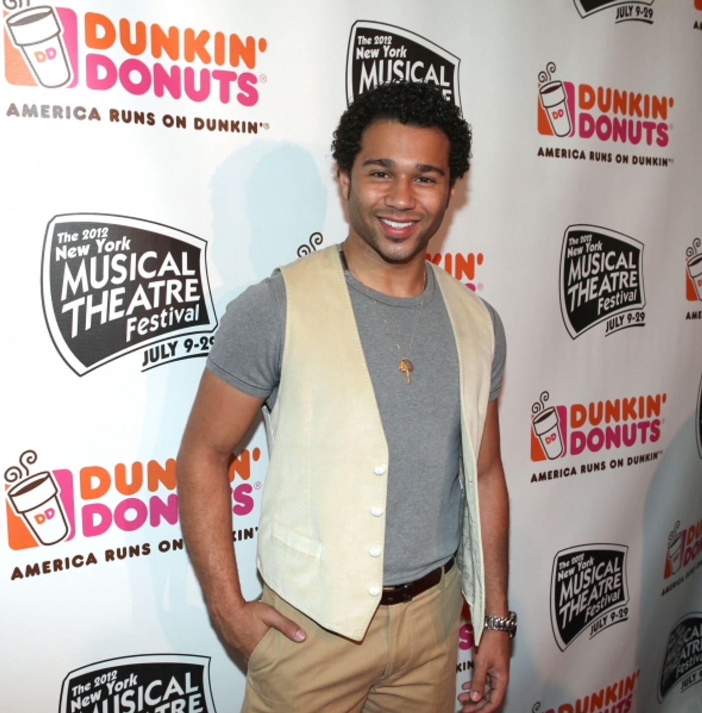 Photo Coverage: Corbin Bleu, Jeremy Kushnier et al. Backstage at the NYMF Preview Performance!  Image