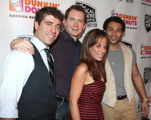 (L-R) Adam Monley, Omar Lopez-Cepero, Leslie Kritzer and Corbin Bleu @ BroadwayWorld (L-R) Adam Monley, Omar Lopez-Cepero, Leslie Kritzer and Corbin Bleu Photo