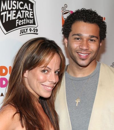 Leslie Kritzer & Corbin Bleu  Photo