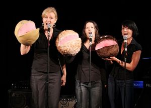 Jane Blass, Stephanie Fittro and Jennifer Wren "Arnie The Doughnut" @ BroadwayWorld Jane Blass, Stephanie Fittro and Jennifer Wren "Arnie The Doughnut" Photo
