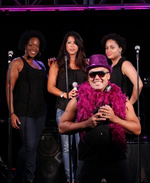 Kim Sozzi with Emmy Raver, Badia Farha & Tomasso Antico 'The Factory Groove' @ BroadwayWorld Kim Sozzi with Emmy Raver, Badia Farha & Tomasso Antico 'The Factory Groove' Photo