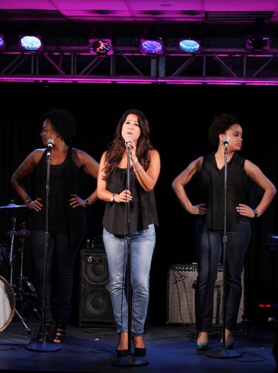 Kim Sozzi with Emmy Raver & Badia Farha 'The Factory Groove'  Photo