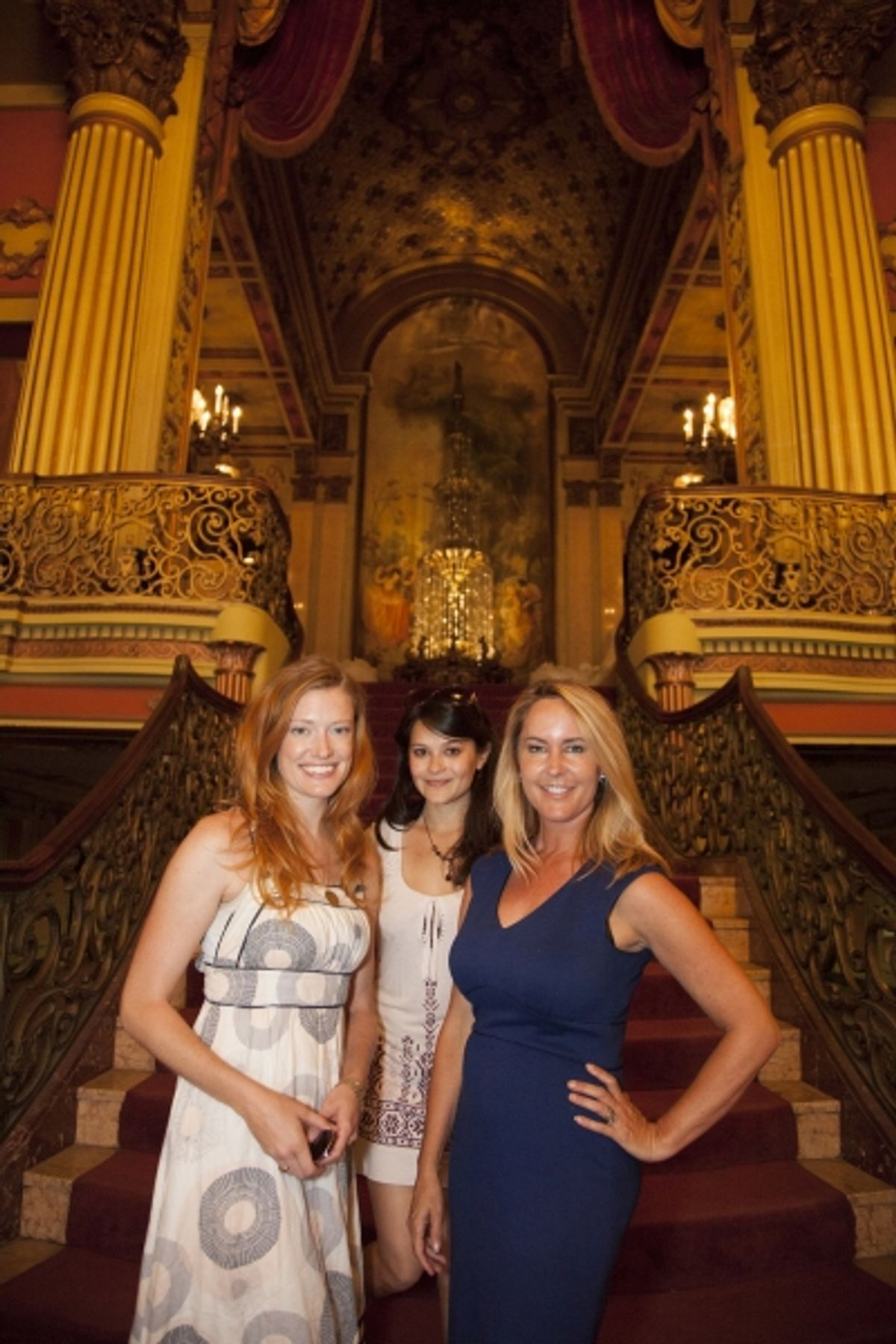 Kelsey Collins, Romi Dames and Erin Murphy at 