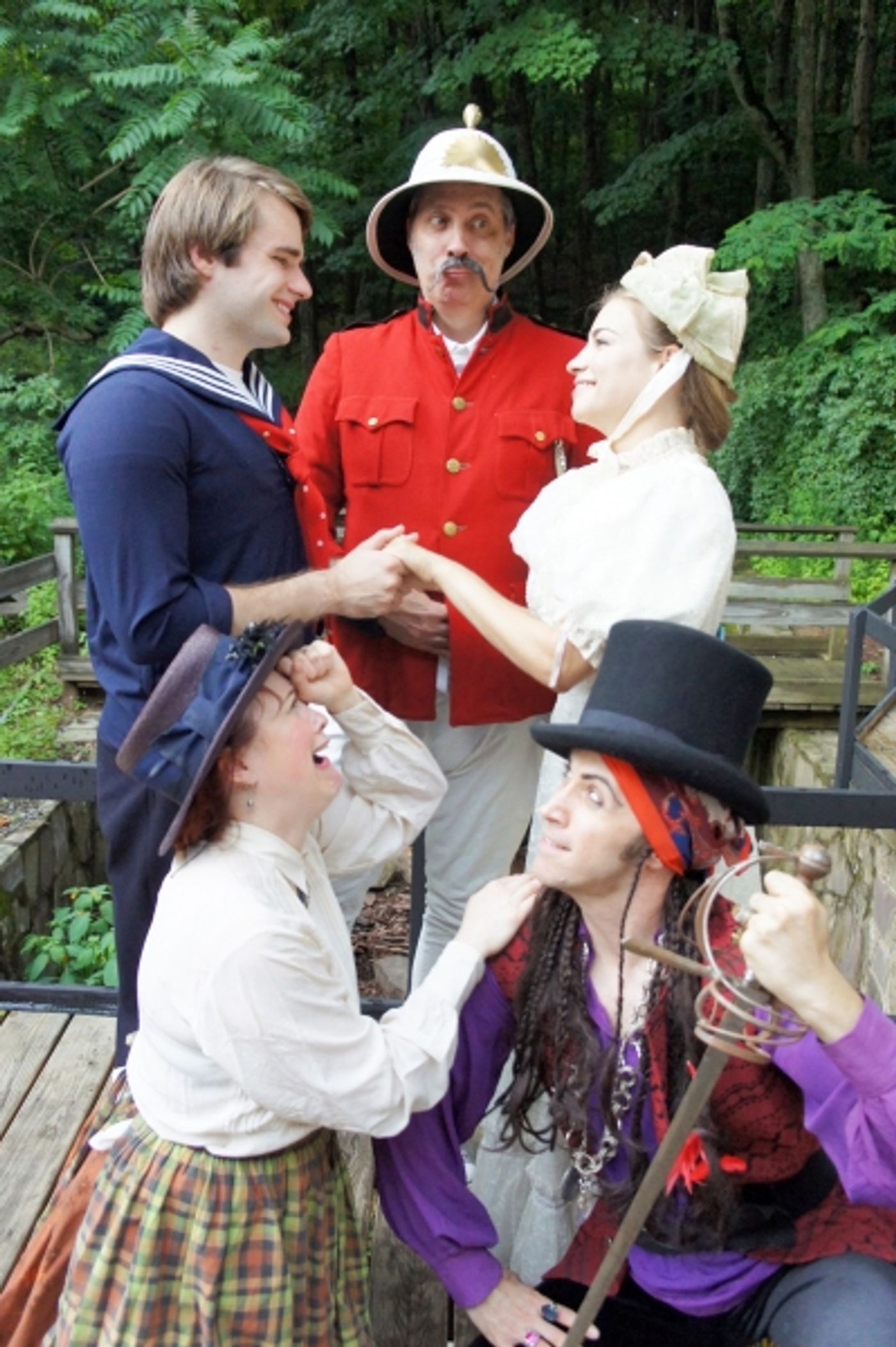 Photo Flash: Sneak Peek at Delaware River's PIRATES OF PENZANCE Photo Flash: Sneak Peek at Delaware River's PIRATES OF PENZANCE Image