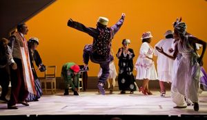 (Center) Kelvin Roston (Ensemble) dances @ BroadwayWorld (Center) Kelvin Roston (Ensemble) dances Photo