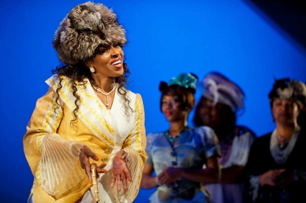  	  Pauletta Washington as Wanda at 