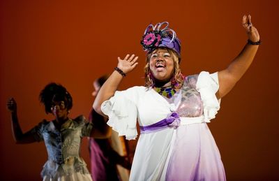 Jasondra Johnson (Velma) demonstrates Ã¢â‚¬Å“hattitudeÃ¢â‚¬Â Photo