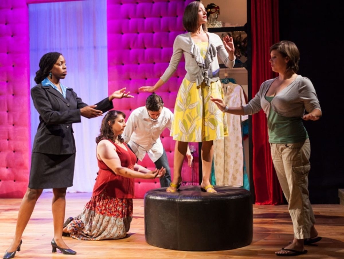 Brittny Bush, Lyndsay Sweeney, Bobby Haworth, Crystal O'Brien and Autumn Clack at 