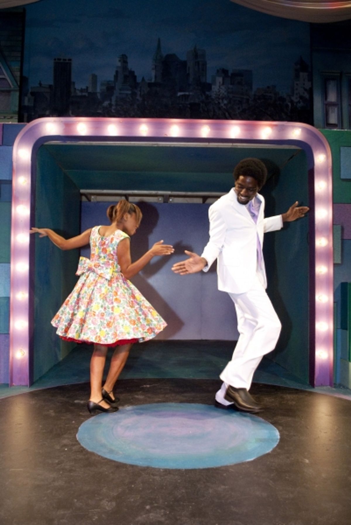 Alexandria Lowery and Gregory Hines at 