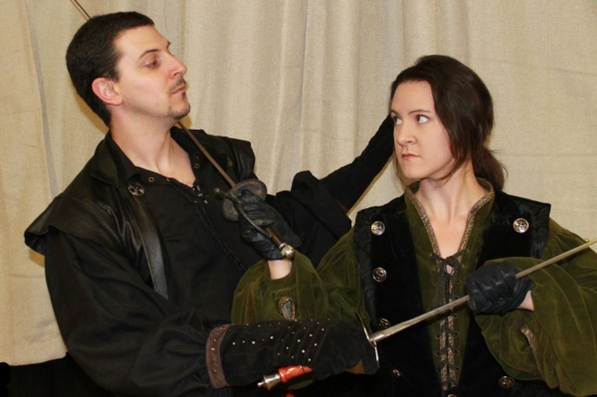 Emily Stine and Matthew Rini at 