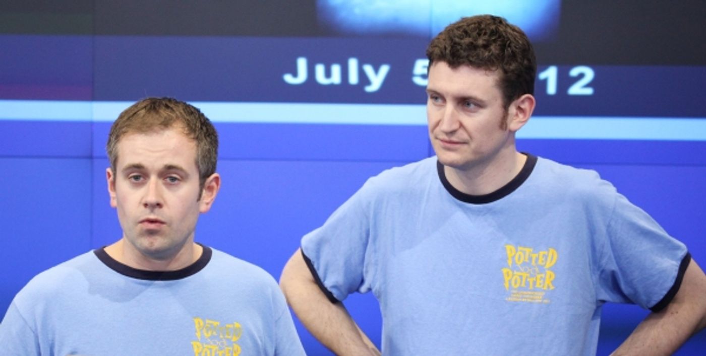 Photo Coverage: POTTED POTTER Invades NASDAQ MarketSite to Ring Closing Bell  Image