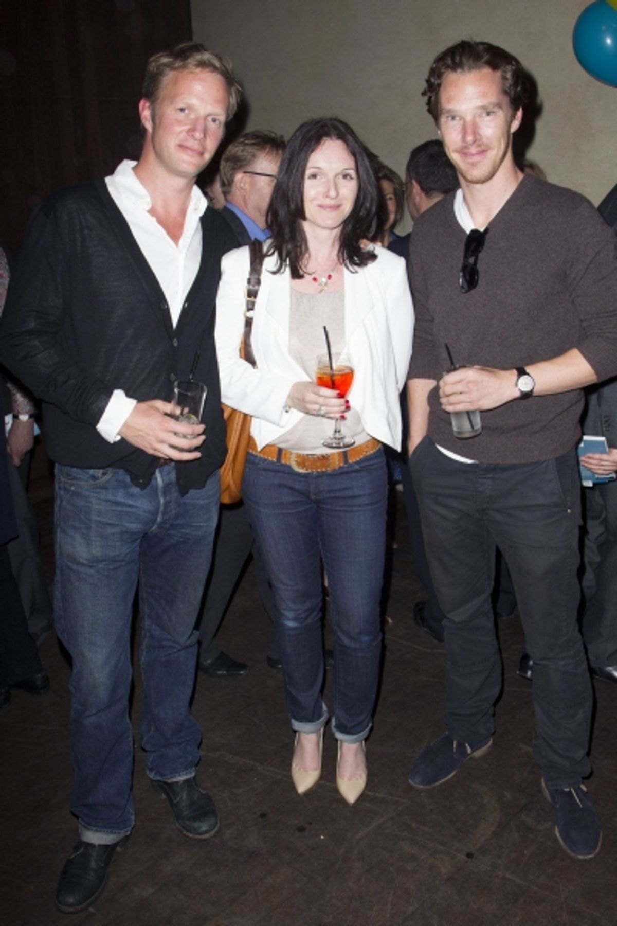 Rupert Penry-Jones, Dervla Kirwan and Benedict Cumberbatch
 at 